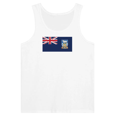 Débardeur drapeau îles malouines tissu léger confortable