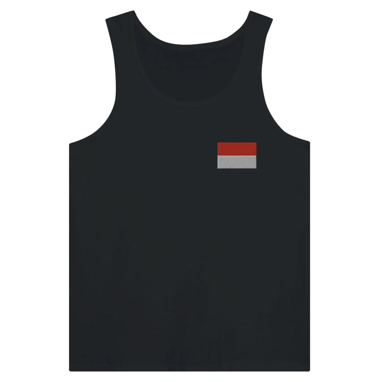 Débardeur drapeau indonésie en broderie - pixelformaflag