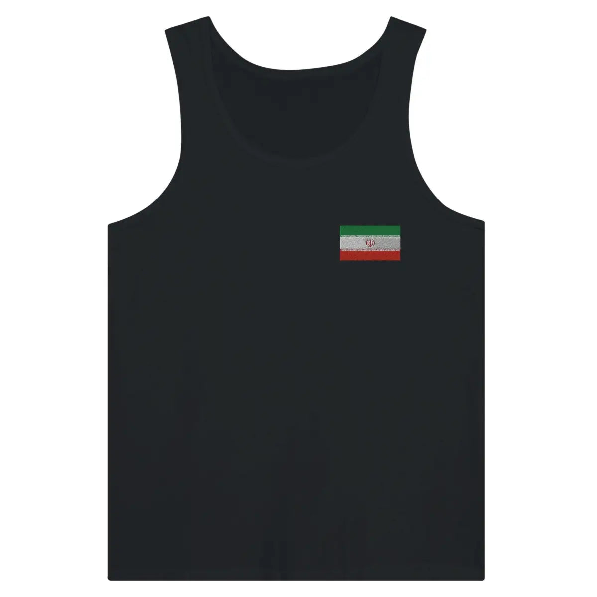 Débardeur drapeau iran en broderie - pixelformaflag