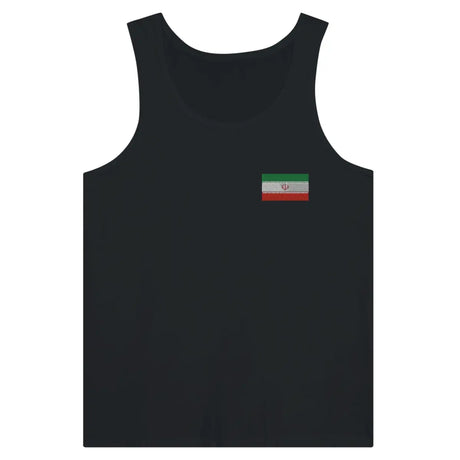 Débardeur drapeau iran en broderie - pixelformaflag