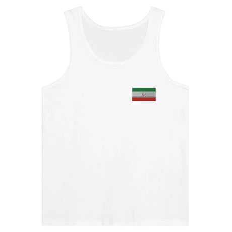 Débardeur drapeau iran en broderie - pixelformaflag