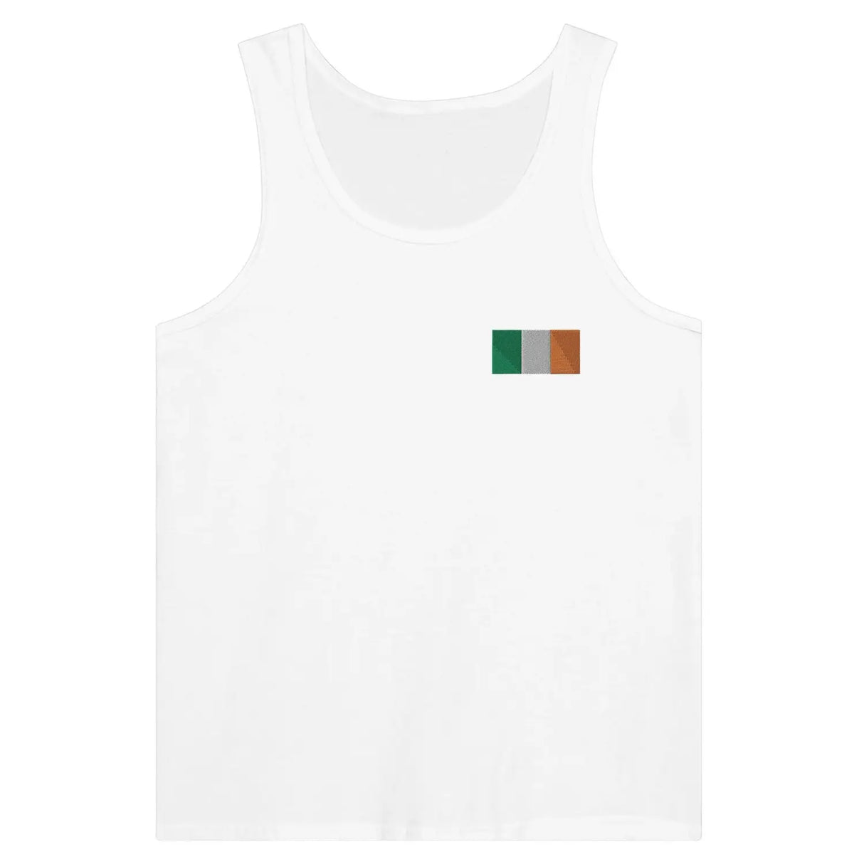 Débardeur drapeau irlande en broderie - pixelformaflag