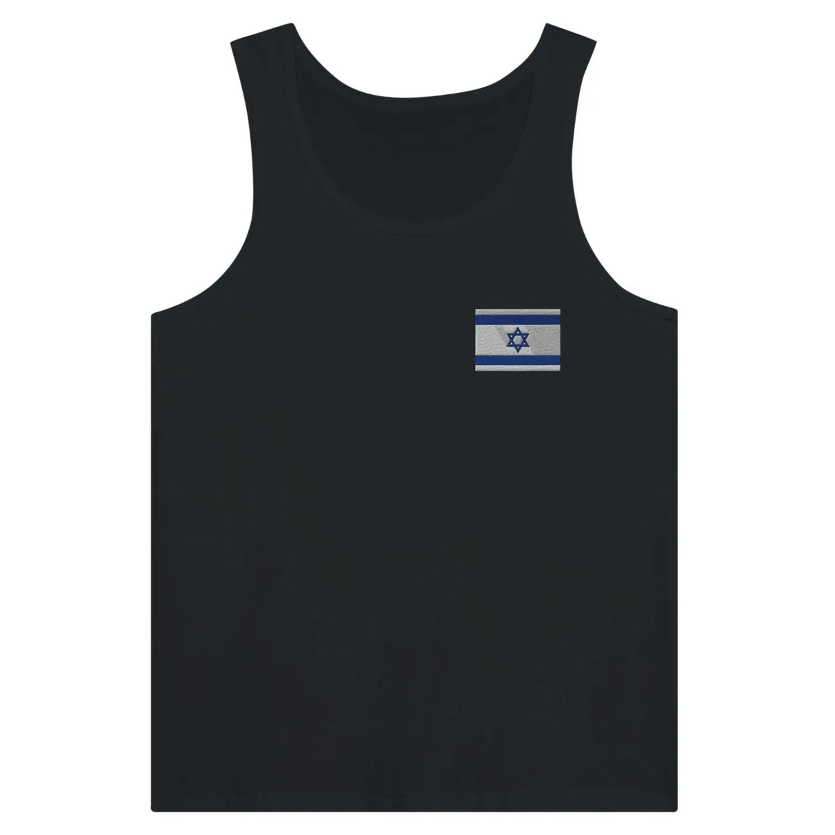 Débardeur drapeau israël en broderie - pixelformaflag