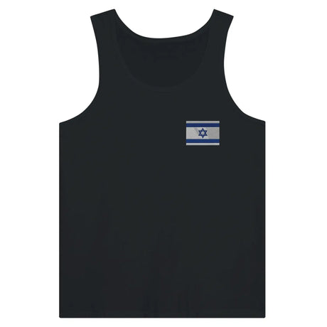 Débardeur drapeau israël en broderie - pixelformaflag