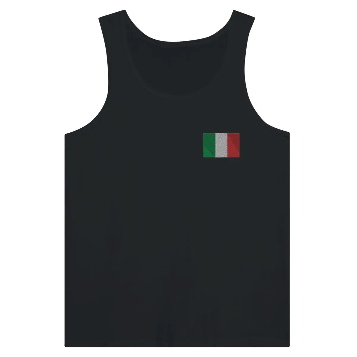Débardeur drapeau italie en broderie - pixelformaflag