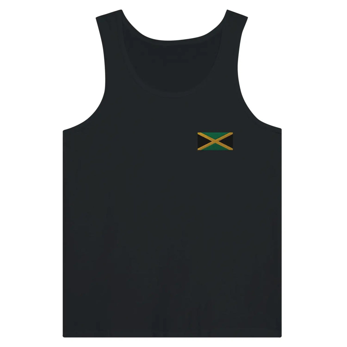 Débardeur drapeau jamaïque en broderie - pixelformaflag