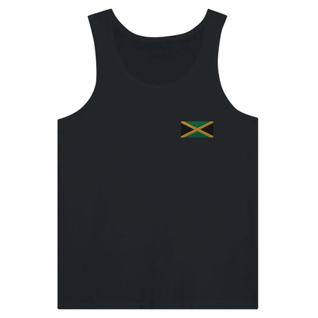Débardeur drapeau jamaïque en broderie - pixelformaflag