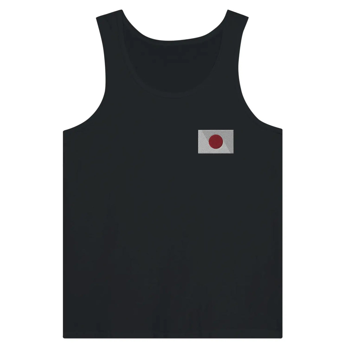 Débardeur drapeau japon en broderie - pixelformaflag