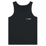 Débardeur drapeau jordanie en broderie - pixelformaflag