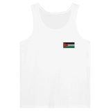 Débardeur drapeau jordanie en broderie - pixelformaflag