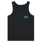 Débardeur drapeau kazakhstan en broderie - pixelformaflag