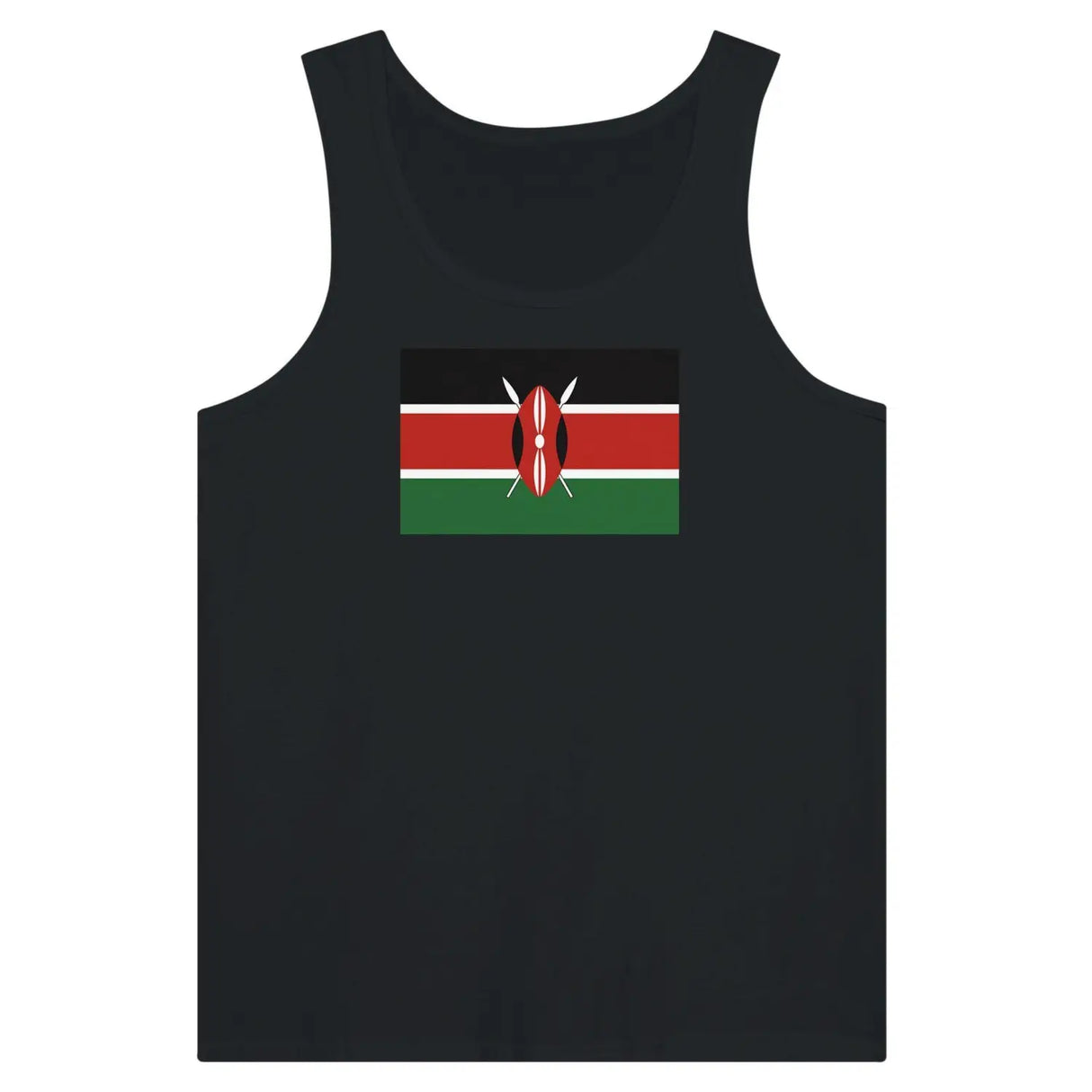 Débardeur drapeau kenya - pixelformaflag