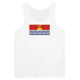 Débardeur drapeau kiribati tissu léger filé à l’anneau