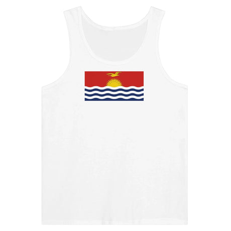 Débardeur drapeau kiribati tissu léger filé à l’anneau