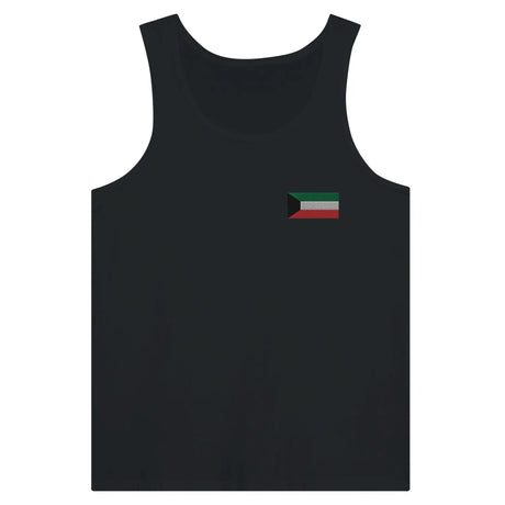 Débardeur drapeau koweït en broderie - pixelformaflag