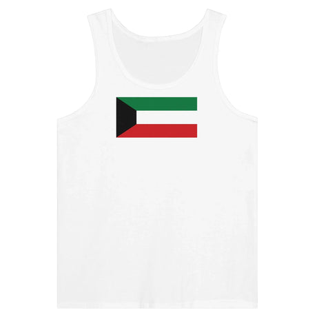 Débardeur drapeau koweït tissu léger filé à l’anneau