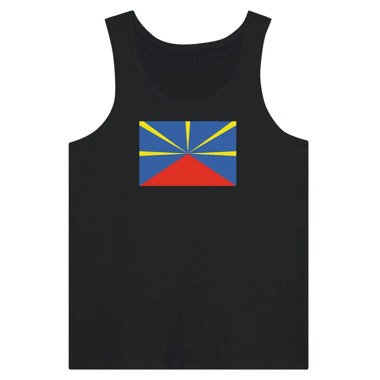 Débardeur drapeau la réunion tissu léger excellente respirabilité