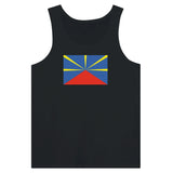 Débardeur drapeau la réunion tissu léger excellente respirabilité