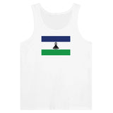 Débardeur drapeau lesotho tissu léger filé à l’anneau