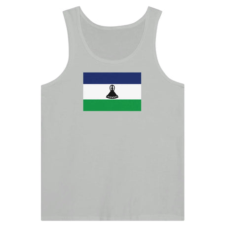 Débardeur drapeau lesotho tissu léger filé à l’anneau