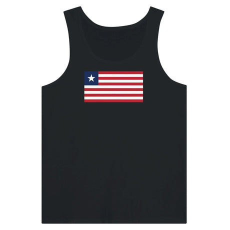 Débardeur drapeau liberia tissu léger confortable imprimé