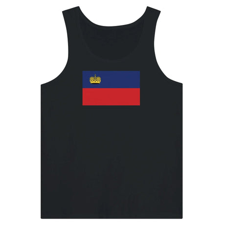 Débardeur drapeau liechtenstein tissu léger confortable