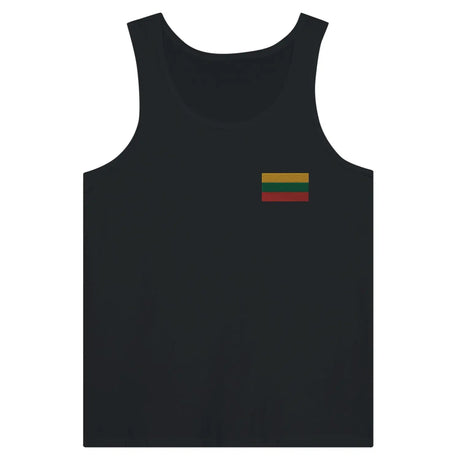Débardeur drapeau lituanie en broderie - pixelformaflag