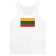Débardeur drapeau lituanie tissu léger filé à l’anneau