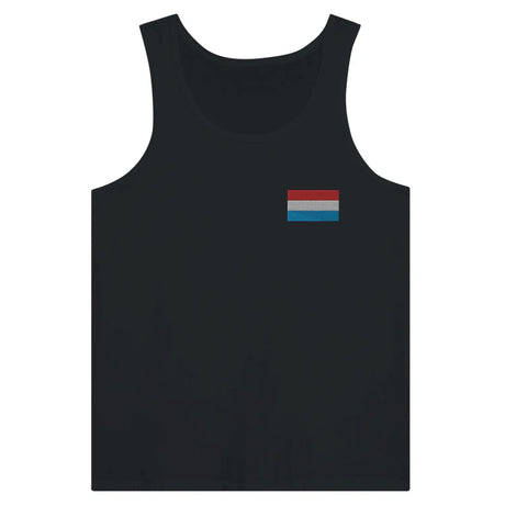 Débardeur drapeau luxembourg en broderie - pixelformaflag