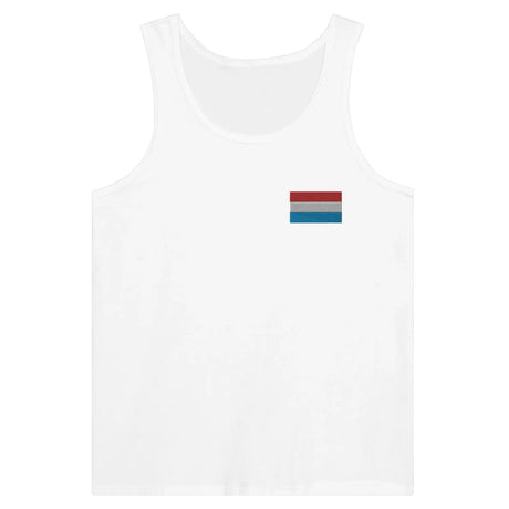 Débardeur drapeau luxembourg en broderie - pixelformaflag