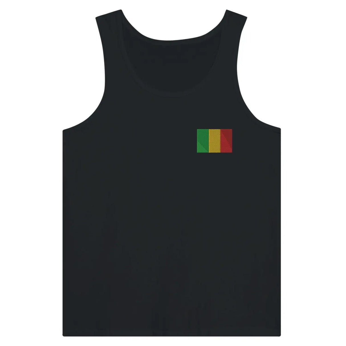 Débardeur drapeau mali en broderie - pixelformaflag