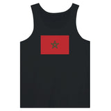 Débardeur drapeau maroc tissu léger douceur supérieure