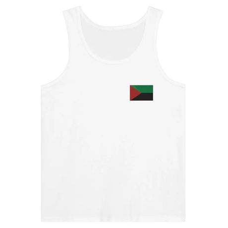 Débardeur drapeau martinique en broderie - pixelforma