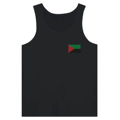 Débardeur drapeau martinique en broderie - pixelforma