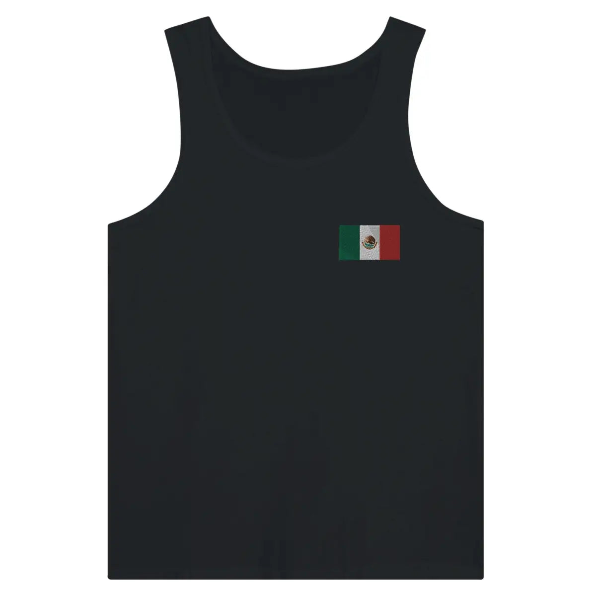 Débardeur drapeau mexique en broderie - pixelformaflag