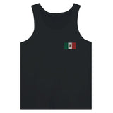 Débardeur drapeau mexique en broderie - pixelformaflag
