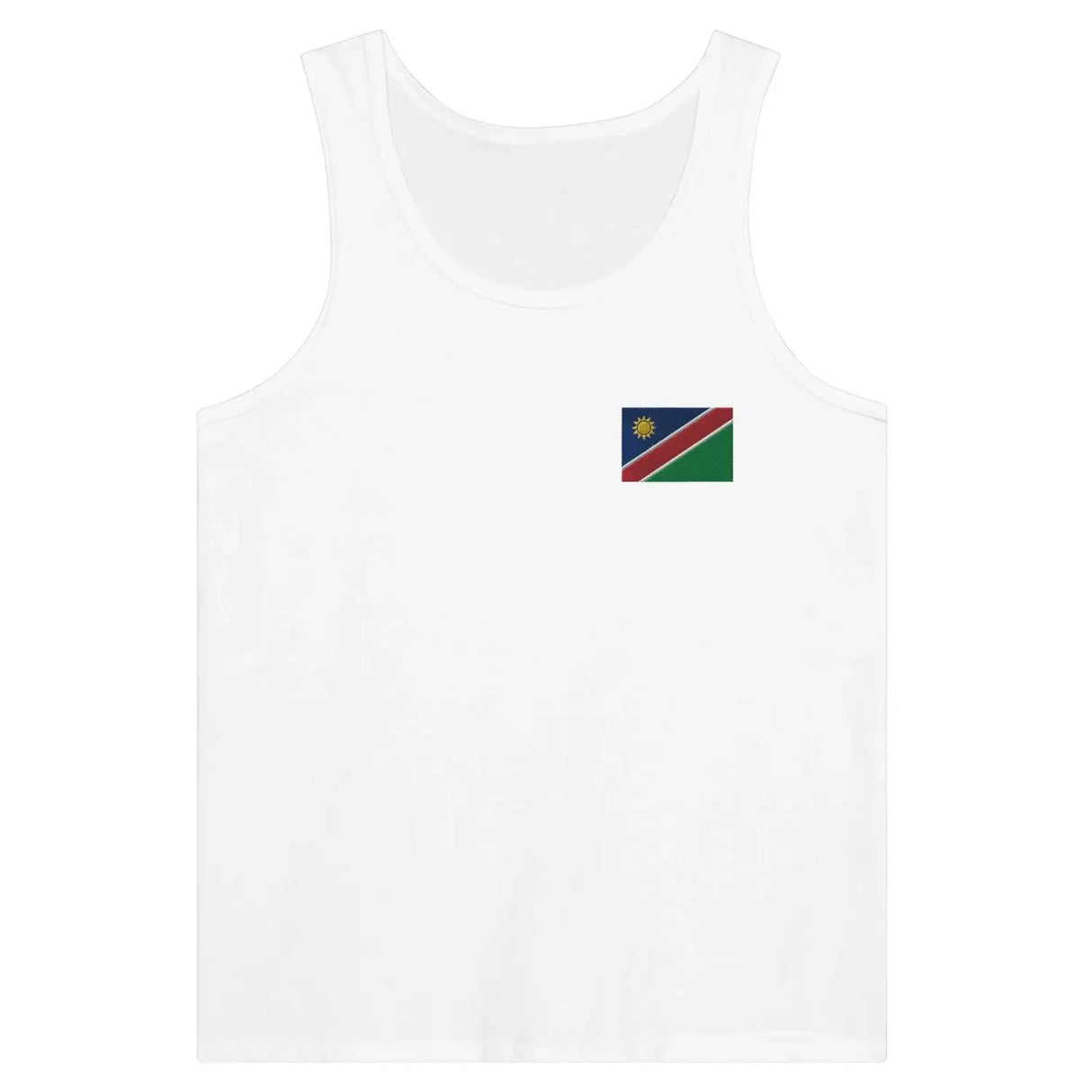 Débardeur drapeau namibie en broderie - pixelformaflag