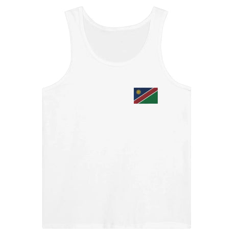 Débardeur drapeau namibie en broderie - pixelformaflag