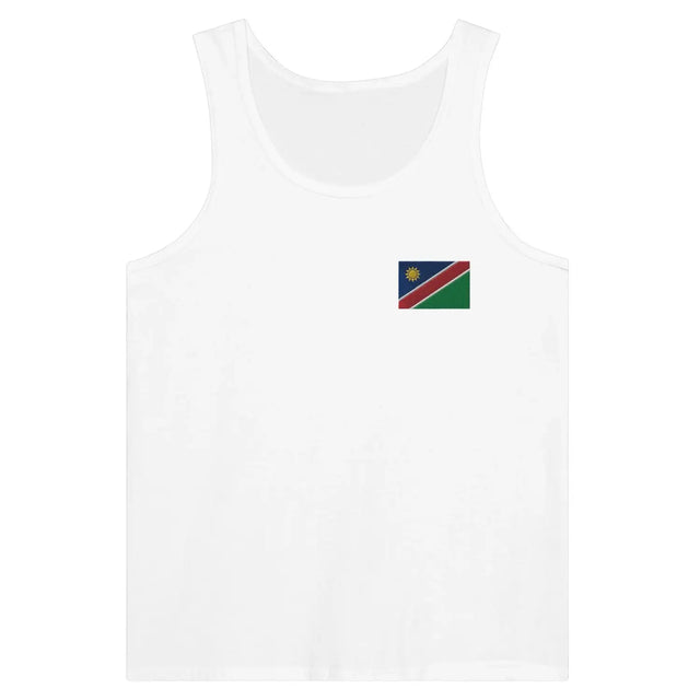 Débardeur drapeau namibie en broderie - pixelformaflag