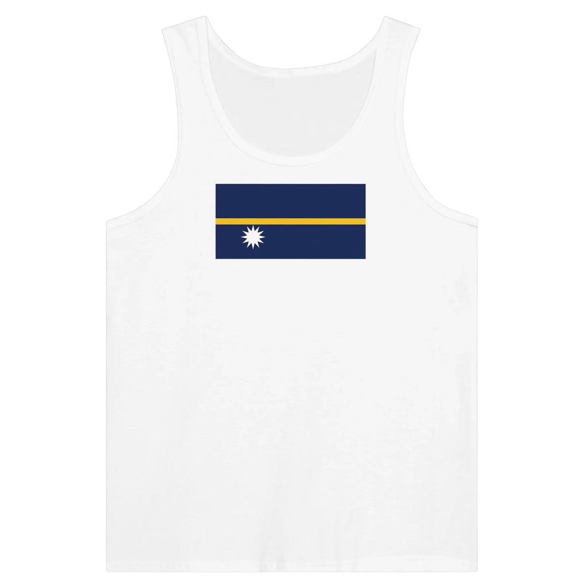 Débardeur drapeau nauru tissu léger douceur supérieure
