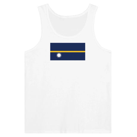 Débardeur drapeau nauru tissu léger douceur supérieure