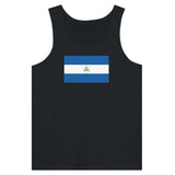 Débardeur drapeau nicaragua tissu léger filé à l’anneau