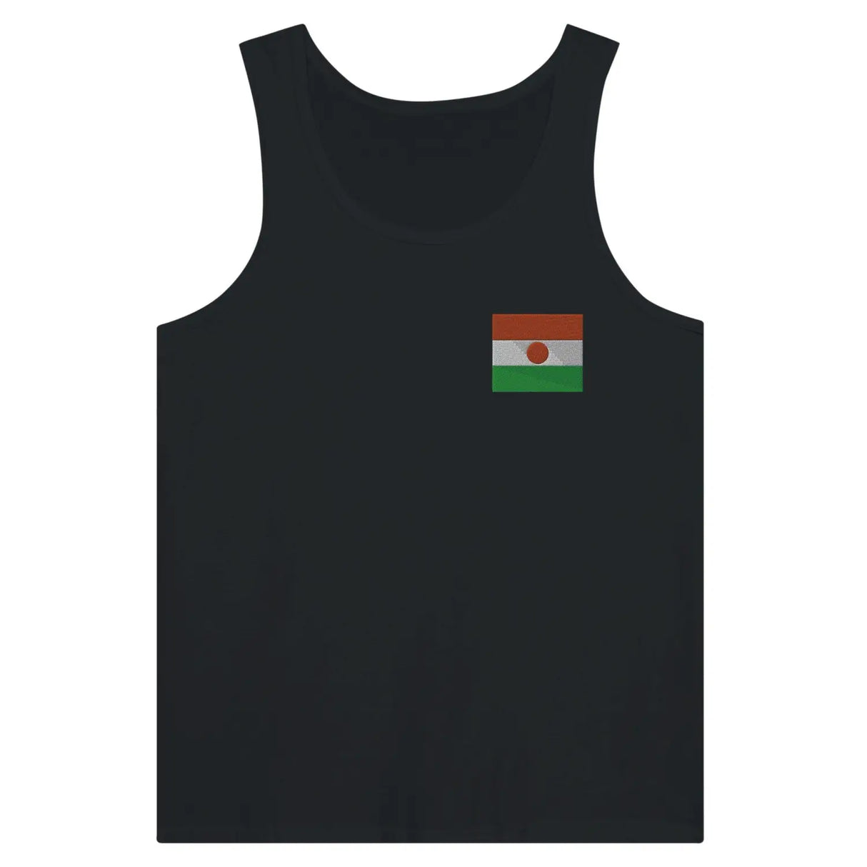 Débardeur drapeau niger en broderie - pixelformaflag