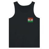 Débardeur drapeau niger en broderie - pixelformaflag