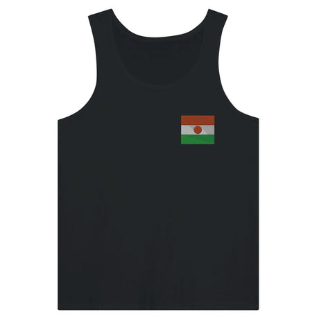 Débardeur drapeau niger en broderie - pixelformaflag