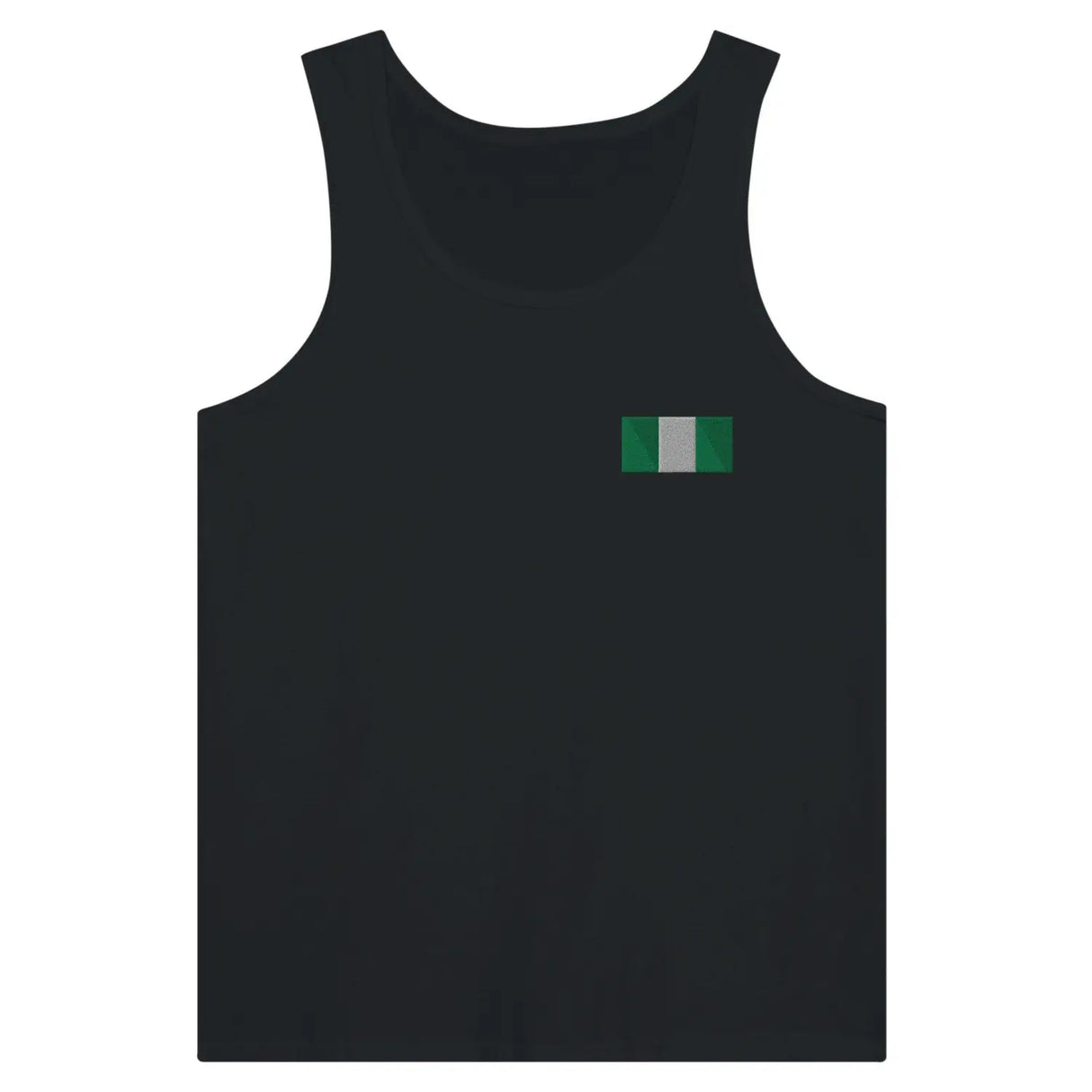 Débardeur drapeau nigeria en broderie - pixelformaflag