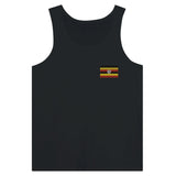 Débardeur drapeau ouganda en broderie - pixelformaflag