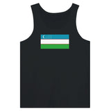 Débardeur drapeau ouzbékistan tissu léger douceur supérieure