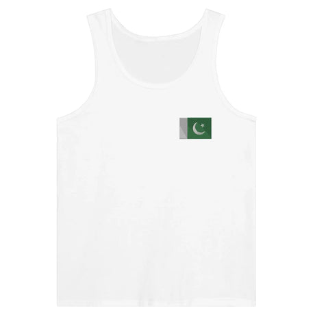 Débardeur drapeau pakistan en broderie - pixelformaflag