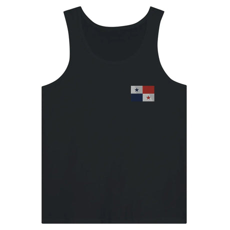 Débardeur drapeau panama en broderie - pixelformaflag